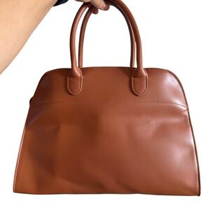 Top Handle Bag Faux Leather